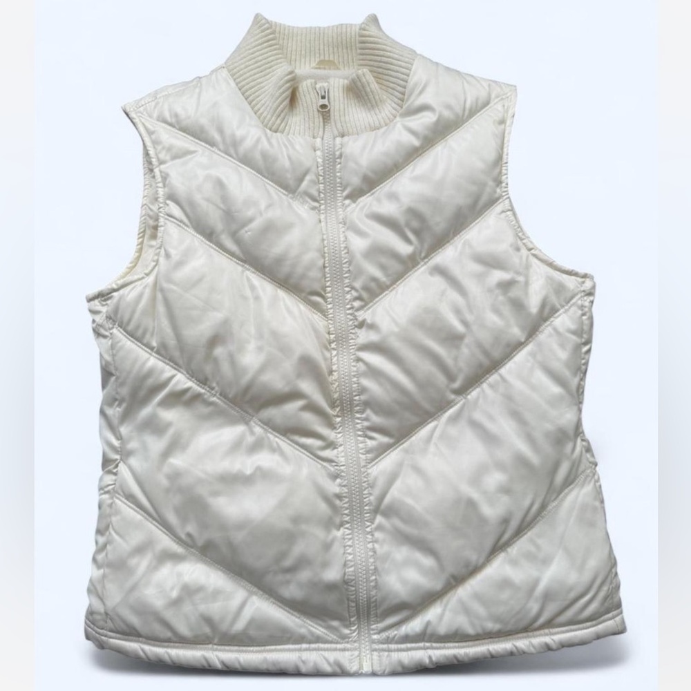 VINTAGE Old Navy Cozy Cream Vest
